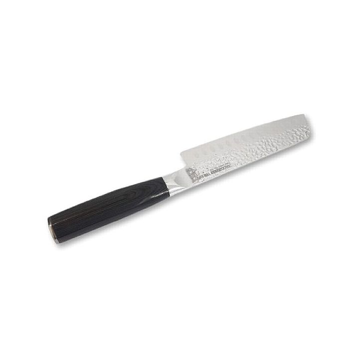 סכין שף סנטוקו 14ס"מ ידית עץ טום אביב Arcosteel