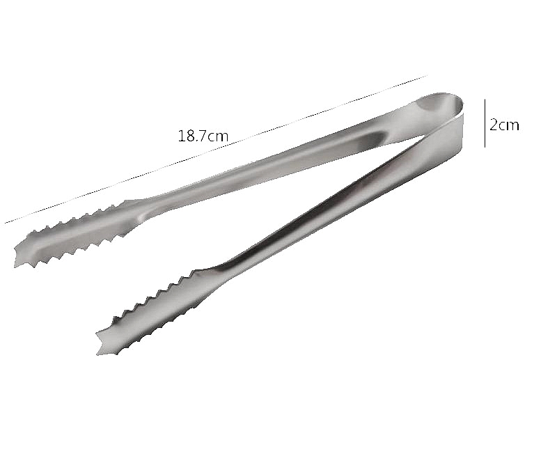 מלקחיים קטנות לקרח נירוסטה 16 סמ - ארקוסטיל