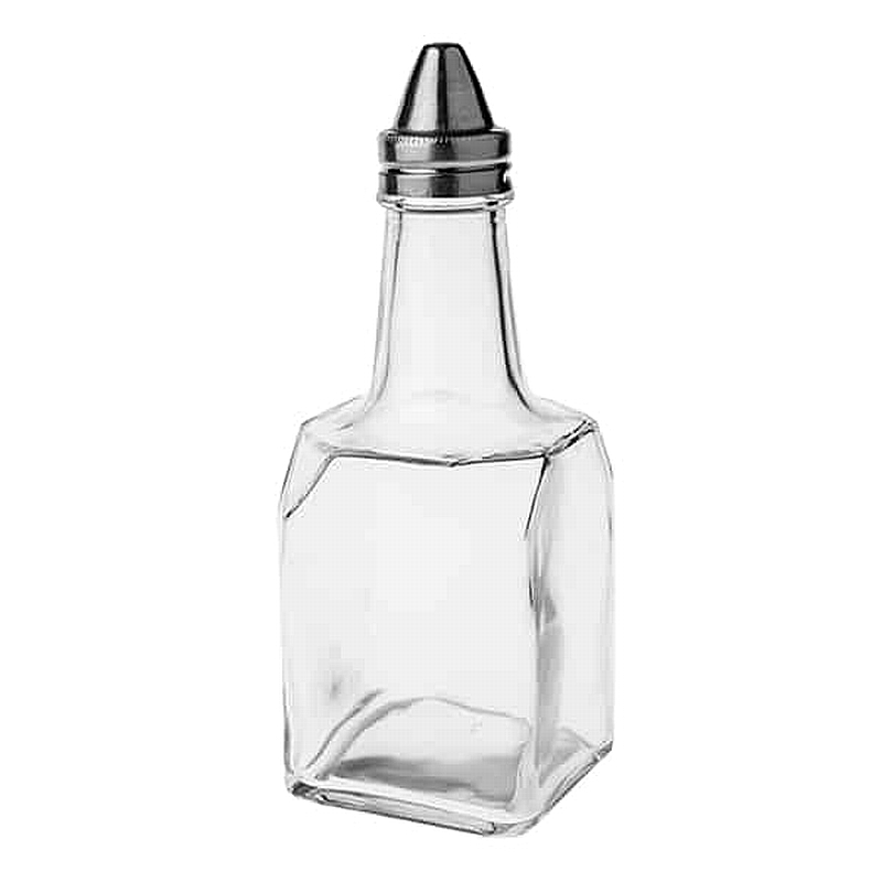 בקבוק זכוכית שמן זית / חומץ 200 מל למסעדות - ארקוסטיל