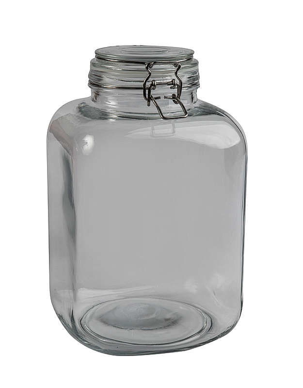 צנצנת הרמטית זכוכית גדולה 4.1 ליטר - מבית ארקוסטיל