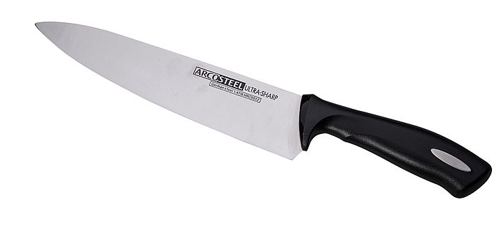 סכין שף  20 ס"מ חלקה מסדרת אולטרה מבית Arcosteel