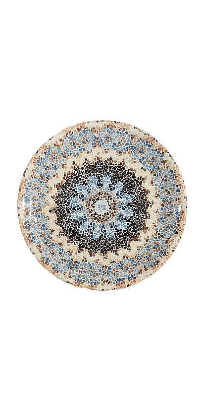 סט 6 צלחות יוקרה מעוצבות מרוקאי מנה עקרית 27 סמ BY BONE