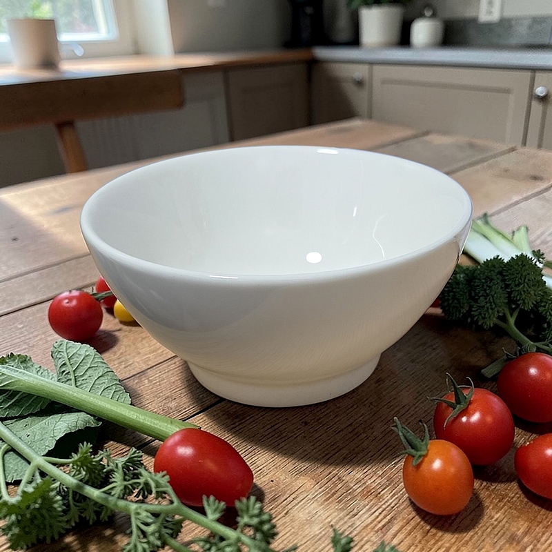 קערית פורצלן לבנה קטנה 12 סמ מהמותג היוקרתי העולמי BONNA -  ארקוסטיל