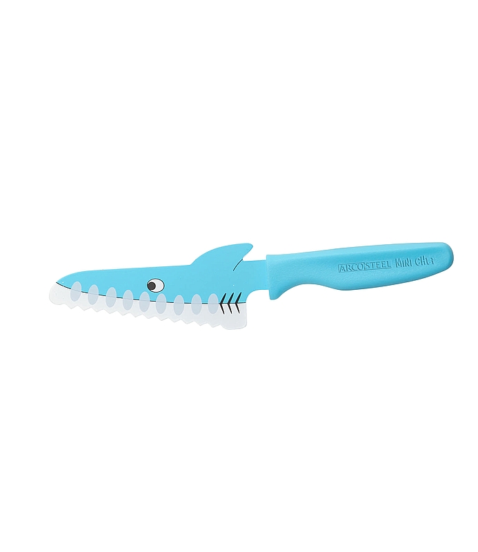 סכין כריש מיני שף איכותית לילדים 9 ס"מ Arcosteel