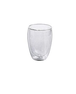 6 כוסות דופן כפולה גדולות לונג לאטה  300 מל זכוכית - ארקוסטיל