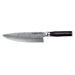 סכין שף יוקרתית ידית עץ 20 ס"מ טום אביב Arcosteel