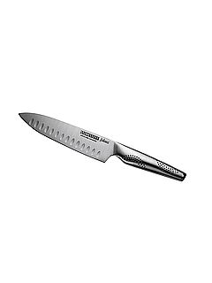 סכין שף סנטוקו 18 סמ מקשה אחת נירוסטה איכותית. שף מאיר אדוני Arcosteel