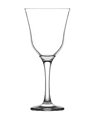 סט 6 כוסות זכוכית יין / קינוחים על רגל מיוחדות ואלס יוקרה 295 מ"ל - ארקוסטיל