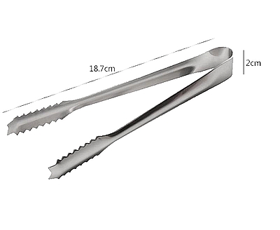 מלקחיים קטנות לקרח נירוסטה 16 סמ - ארקוסטיל