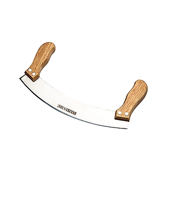סכין איכותית מזאלונה לפטרוזיליה ובורקס ידית עץ  24 סמ - ארקוסטיל