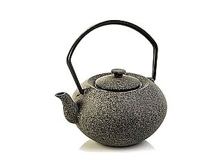 קומקום קטן 0.35 מ"ל יציקת ברזל ופילטר פנימי אפור כהה ארקוסטיל