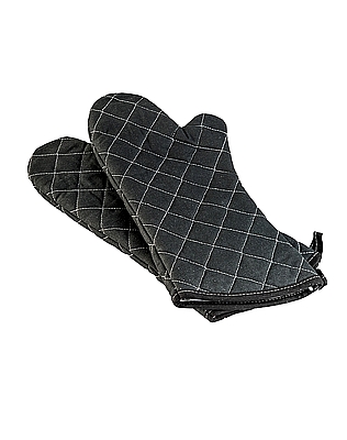 זוג כפפות ארוכות לתנור 40 סמ שחורות מבית ארקוסטיל