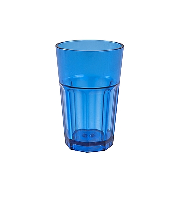 כוס הייבול פוליקרבונט כחולה {פלסטיק קשיח} 300 מל - ארקוסטיל