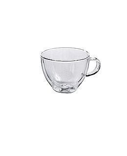 6 כוסות זכוכית קפה / תה דופן כפולה 300 מ"ל ארקוסטיל