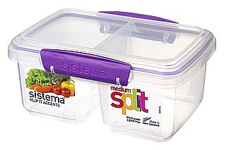 קופסת אוכל מחולקת 1 ליטר מבית SISTEMA