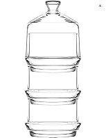 סט 5 קופסאות מחולקות לשתיים פלסטיק בריא  Nest It Sistema - ארקוסטיל