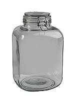 צנצנת הרמטית זכוכית גדולה 4.1 ליטר - מבית ארקוסטיל