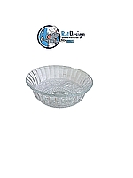 קערה זכוכית מרוקאית מעוטרת רטרו אותנטי 15 סמ