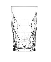 סט 6 כוסות אודין מים / וויסקי זכוכית מעוטרת 335 מל ארקוסטיל LAV