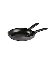 סט 2 מחבתות שחורות טפלון 20+28 סמ ארקוסטיל FLOW -  ארקוסטיל