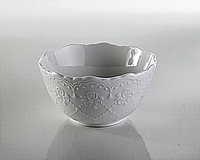 6 צלחות מנה עיקרית 26 ס&amp;quot;מ ניו בון ציינה מעוטר תחרה מלכותיות- מבית ארקוסטיל