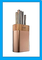 סט סכינים ברונזה עם מעמד – ארקוסטיל ARCOSTEEL TANTO משלוח חינם