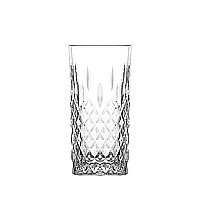 סט 6 כוסות אודין מים / וויסקי זכוכית מעוטרת 335 מל ארקוסטיל LAV
