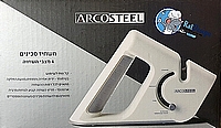 משחיז סכינים מקצועי דו שלבי אדום / שחור Arcosteel